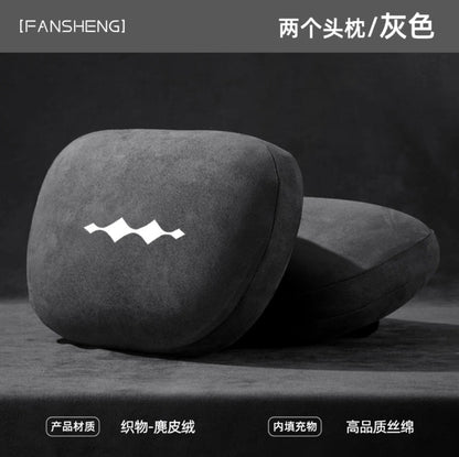 Equation Leopard Car 2 pic's Headrest Lumbar Support Leopard 5 ، 8