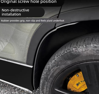 Rox 01 Rear Wheel Lined Fender[2 Piece Set]Equip ped with Installation Tools