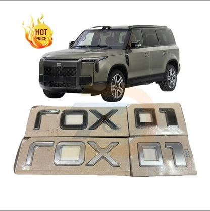 Original New Rox 01 Logo Car Auto Logo Accessory