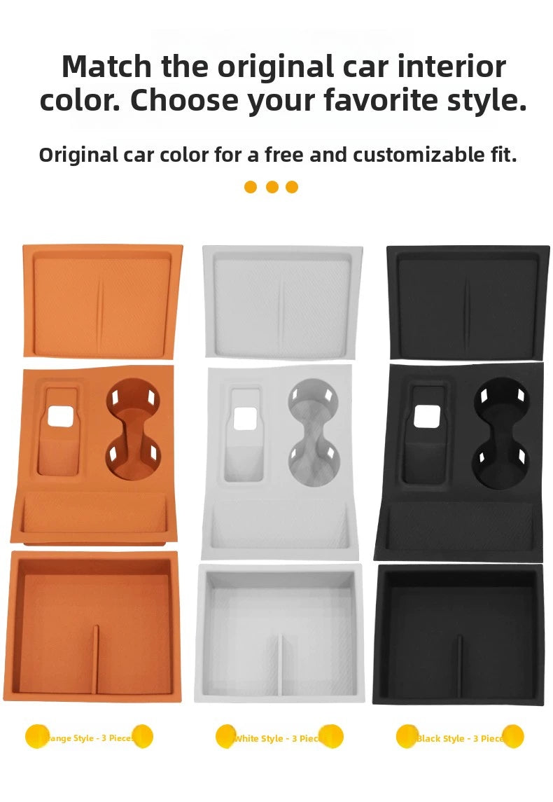 Rox 01 Wireless Charging Silicone Pad, Central Control Water Cup Anti-Slip Pad