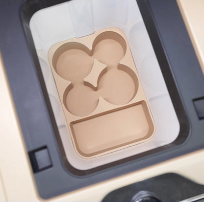 Suitable for Leopard 8 Central Control Refrigerator Silicone Pad Storage Box