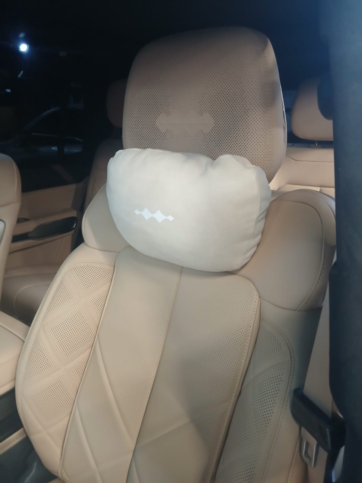 Equation Leopard Car 2 pic's Headrest Lumbar Support Leopard 5 ، 8