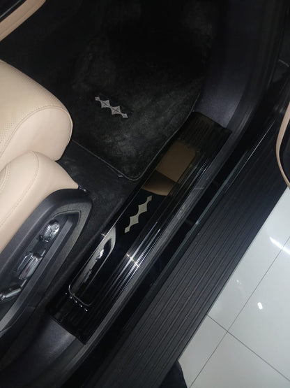 Suitable for Leopard 8 . 7 Door Sill Strips, Welcome Pedals Decorative Special Protection and Anti-Stepping Stickers